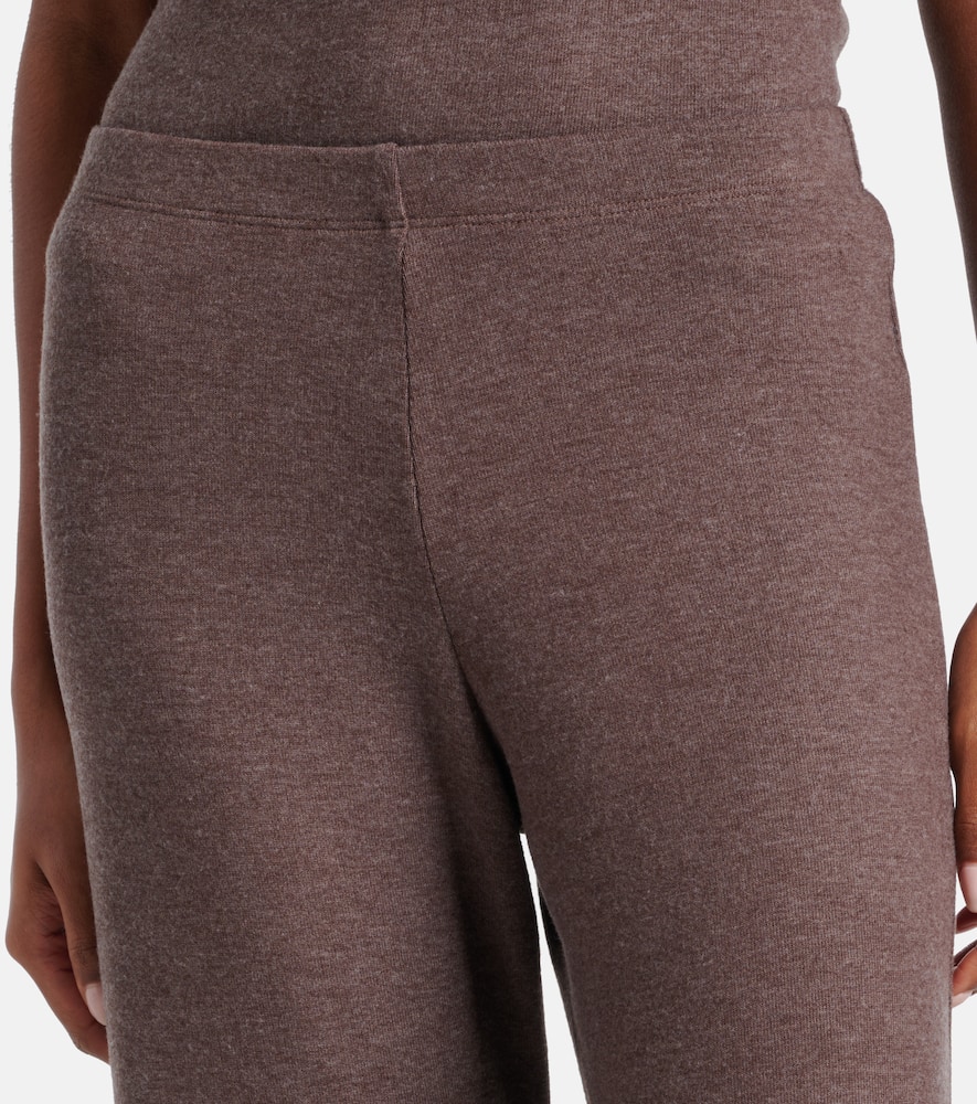 Lauren mid-rise wide-leg pants