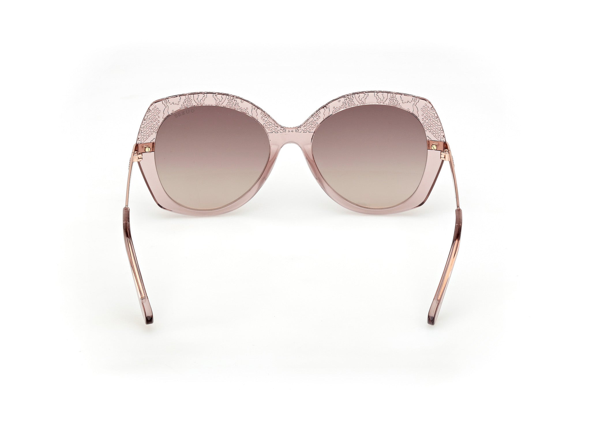 Guess Mujer Guess GU00215 57F Gafas de sol Inyectado Beige Marrón Redonda Norma