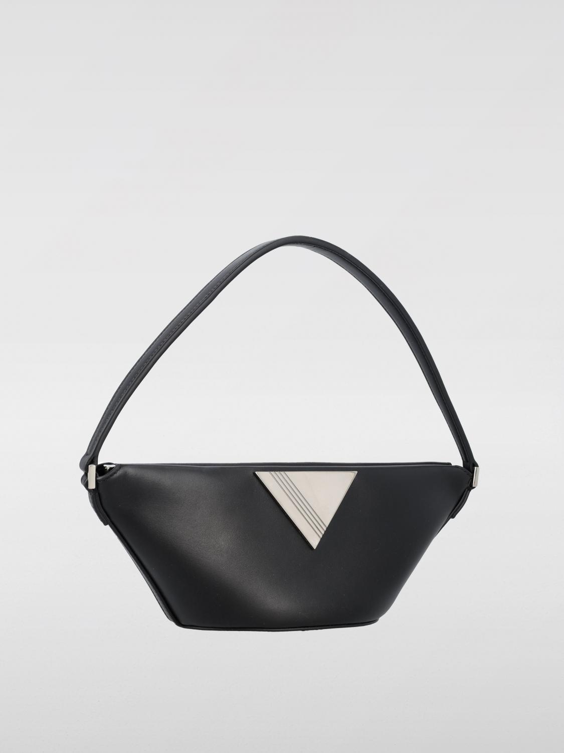 Piccola leather shoulder bag - Black