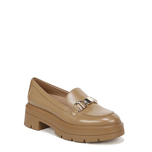 Nina Slip-on - Dark Tan Leather