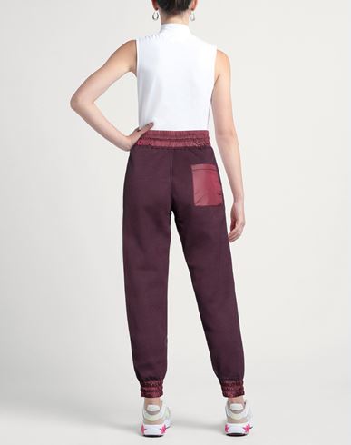 Woman Pants Burgundy Size S Viscose