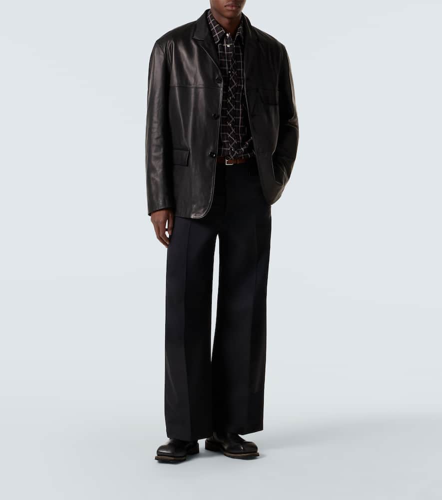 Checked cotton shirt
