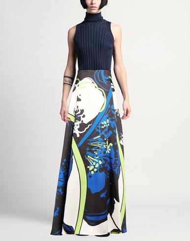 Camilla Milano Woman Maxi skirt Black Size 10 Polyester