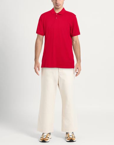 Man Polo shirt Red Size XXL Cotton