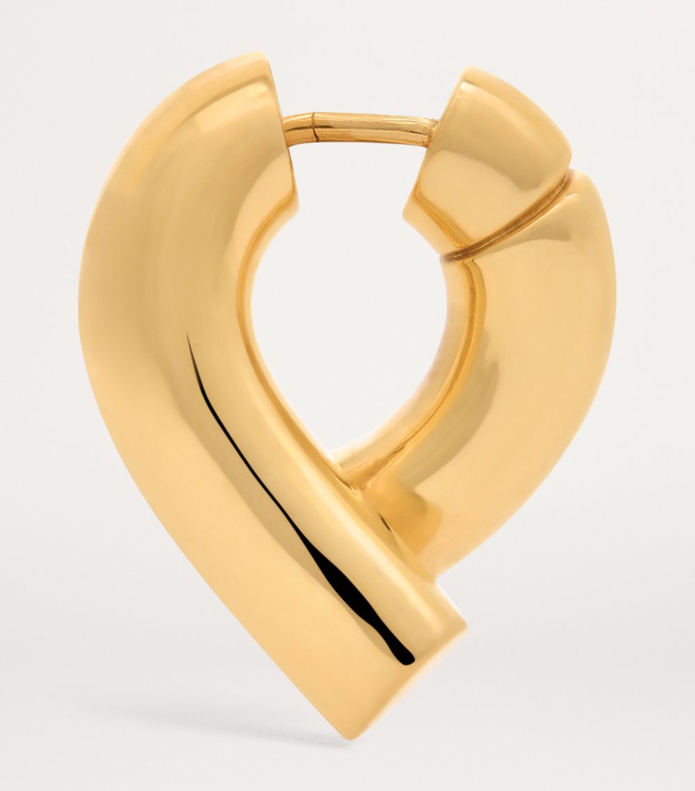 Yellow Gold Oera Hoop Earrings
