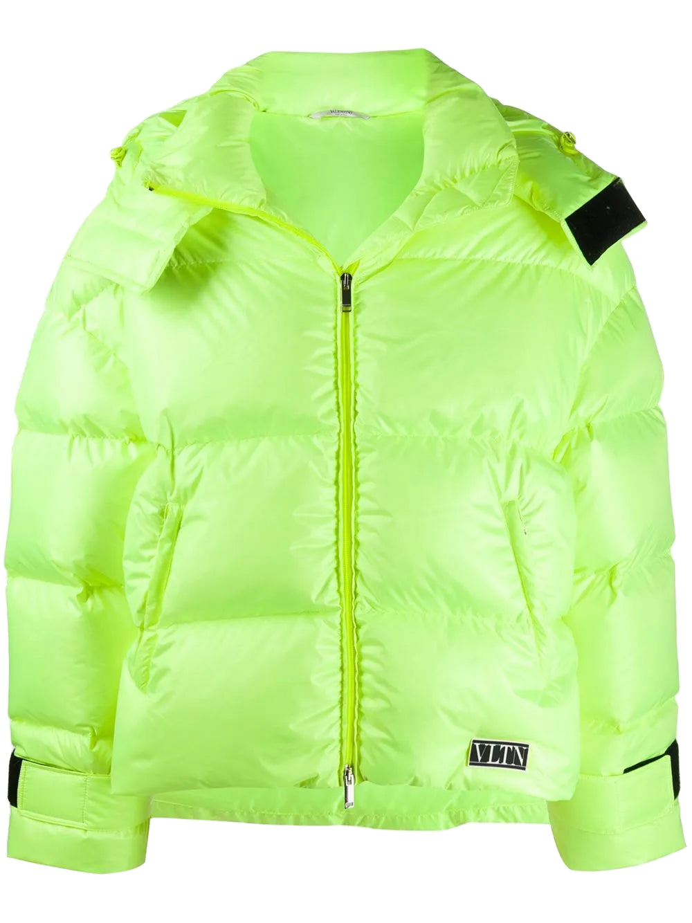 Neon Goose Down Puffer Down Jacket — Yellow
