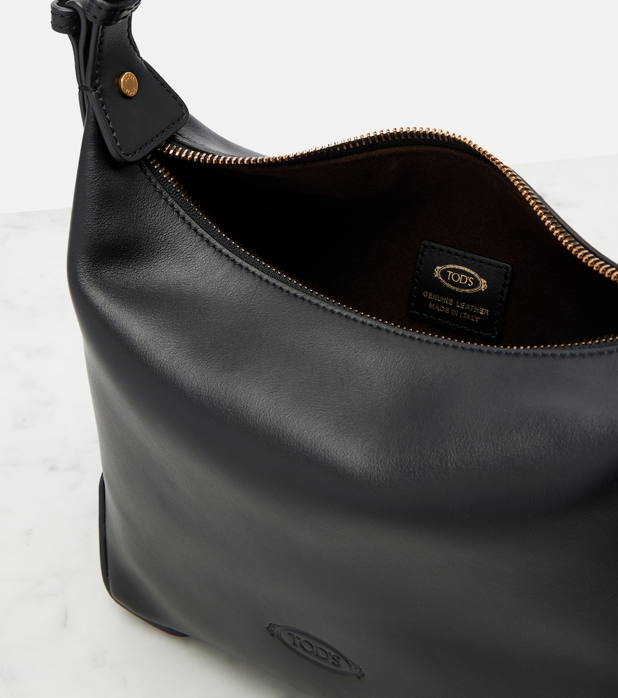 Metal Dots Mini leather shoulder bag