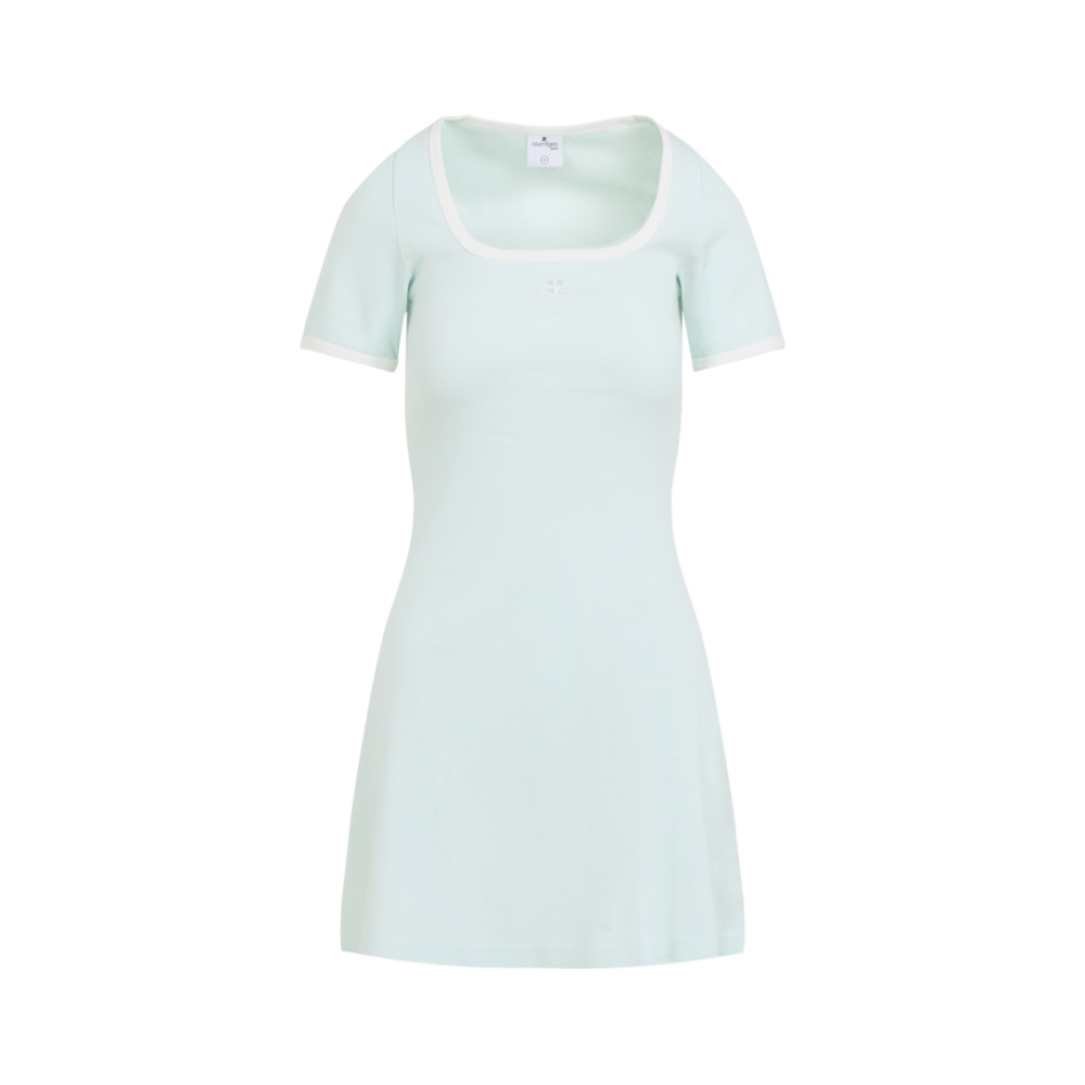Mini Dresses Blue
