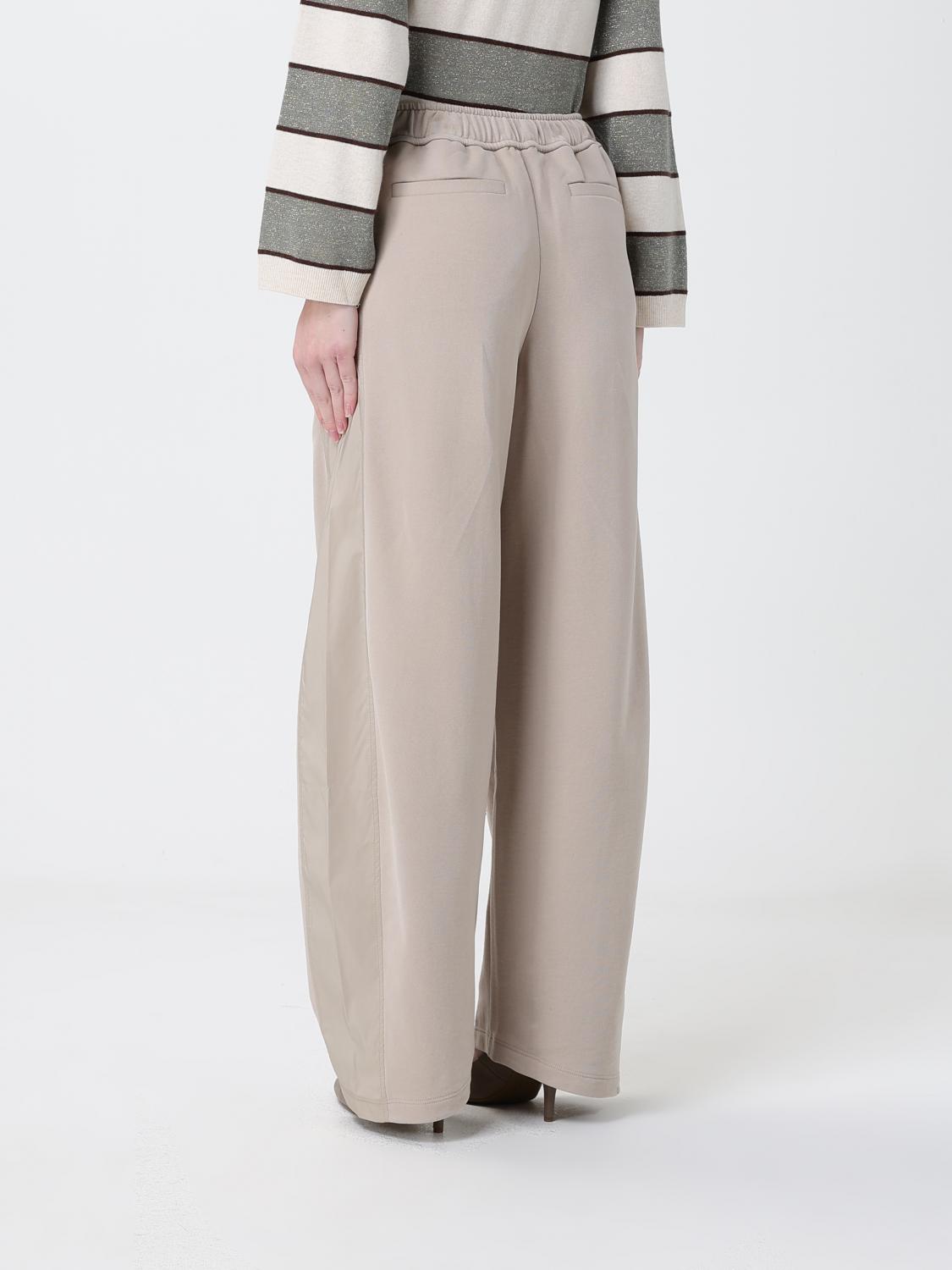 Pants Woman color Beige