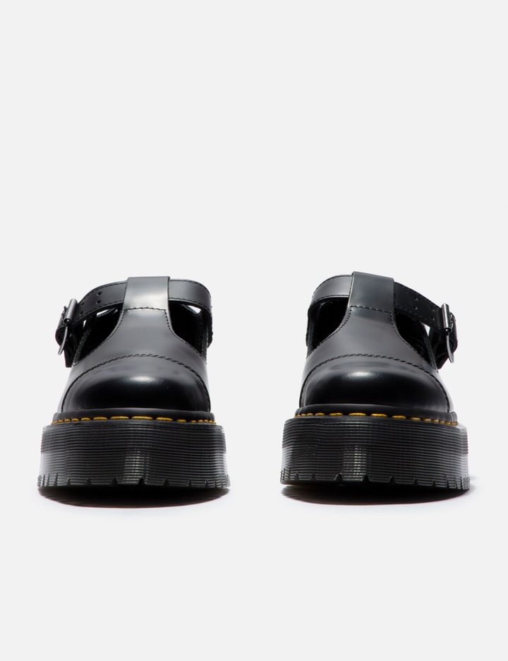 Bethan Polished Smooth Leather Platform Shoes