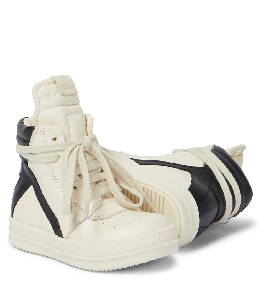 Geo high-top sneakers