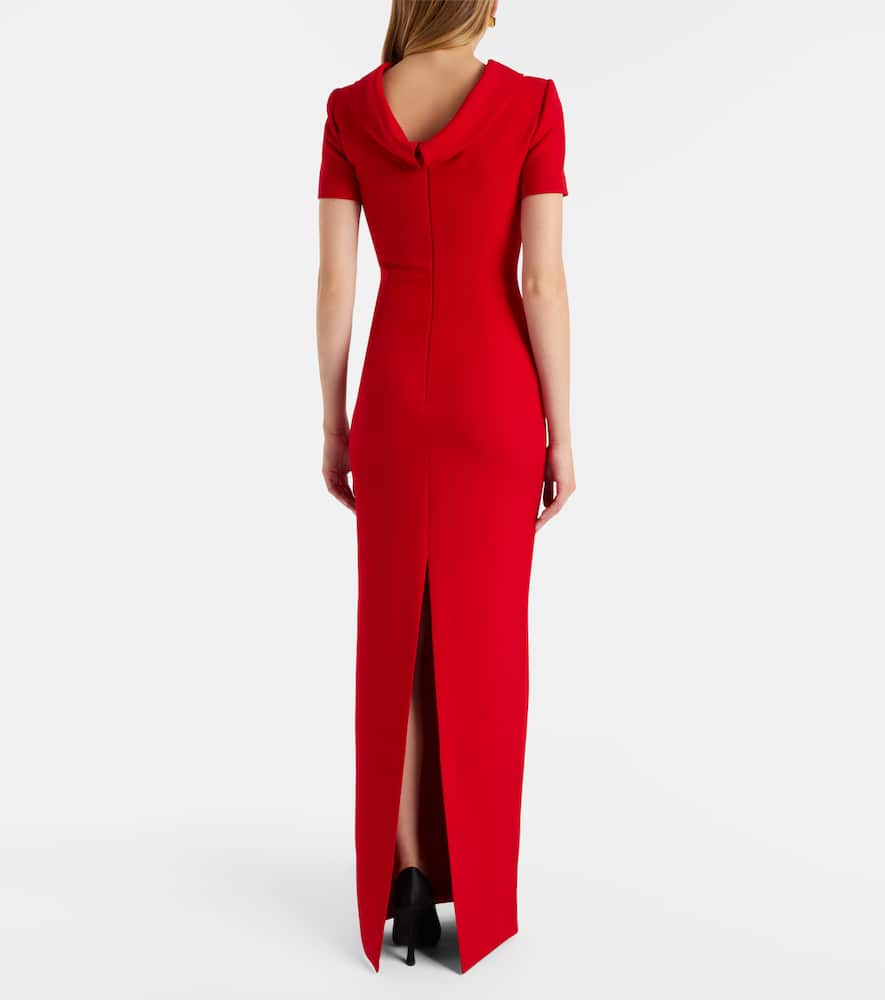 Crêpe gown