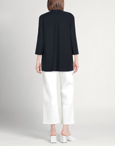 Woman Top Midnight blue Size M Cotton, Elastane