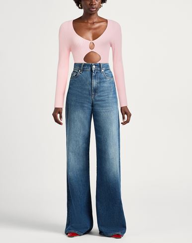 Woman Sweater Pink Size ONESIZE Viscose, PBT
