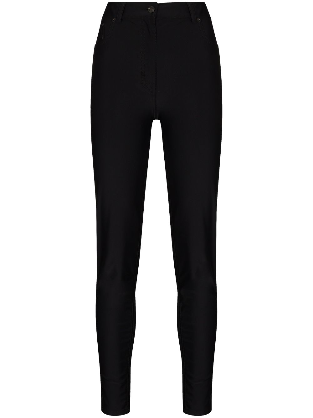Glossy skinny jeans - Black