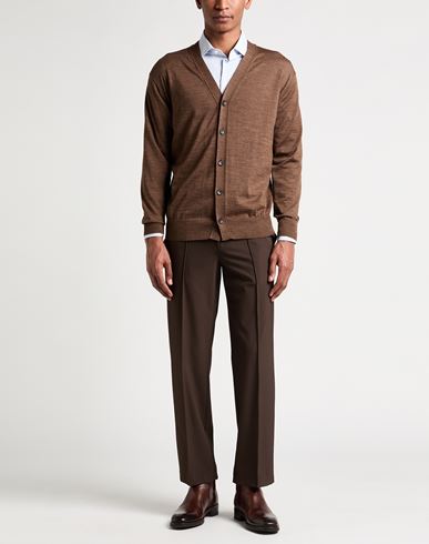 Junya Watanabe Comme Des Garçons Man Cardigan Brown Size S Wool