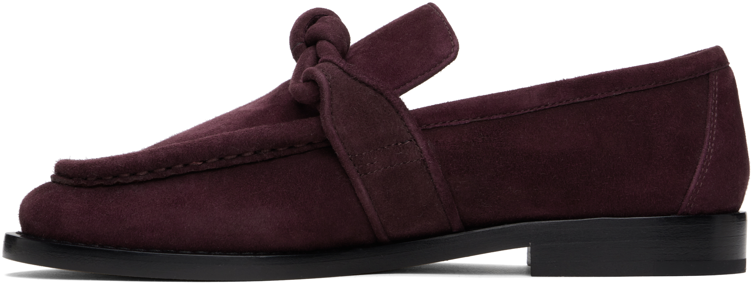 Bottega Veneta Purple Astaire Loafers