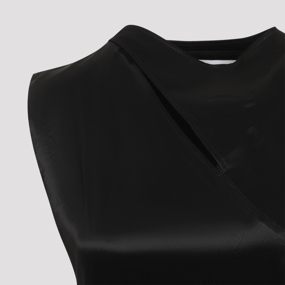 Cupro Long Dress