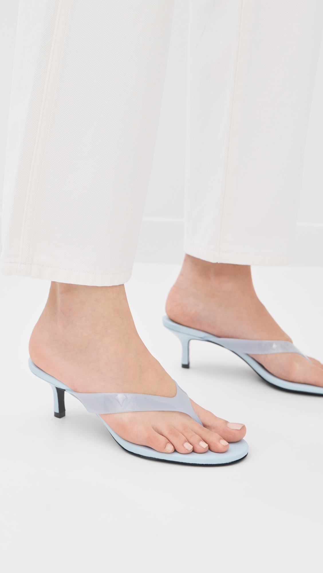 KG 50 Sandals Sky Blue Leather