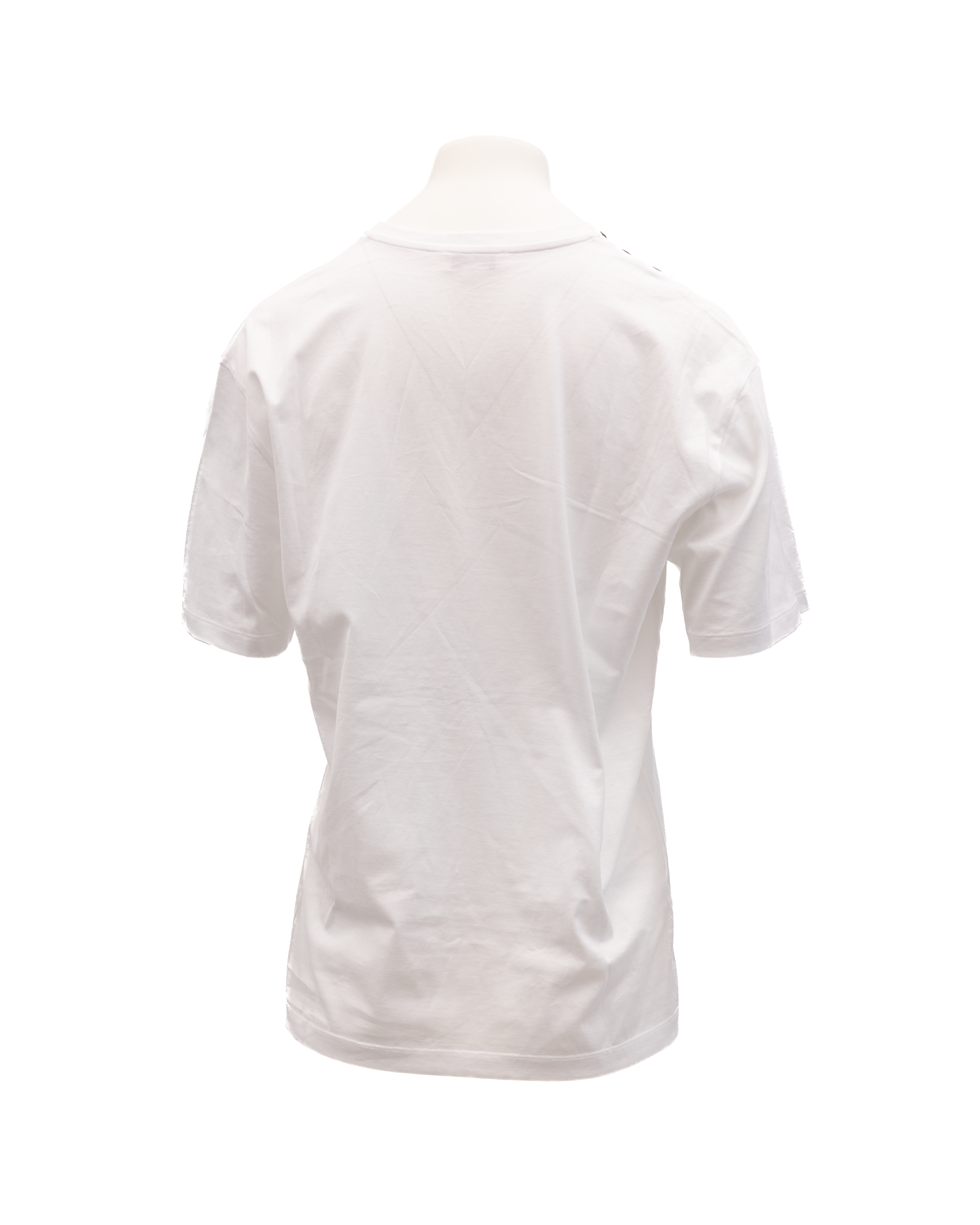 Printed Cotton T-Shirt — White