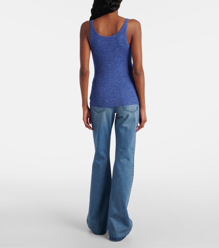 Cynxia cashmere, silk, and hemp tank top