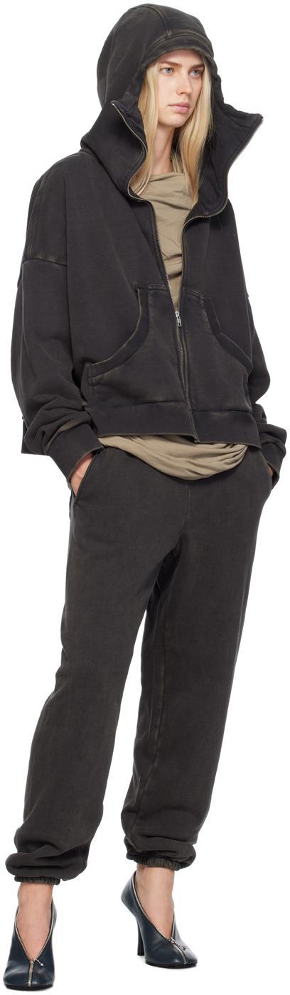 Entire Studios Black Full Zip Hoodie