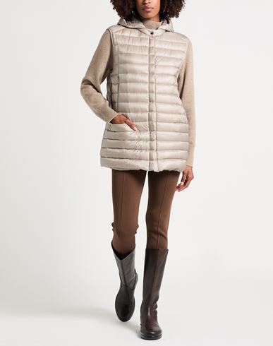 Woman Vest Light grey Size 10 Polyamide