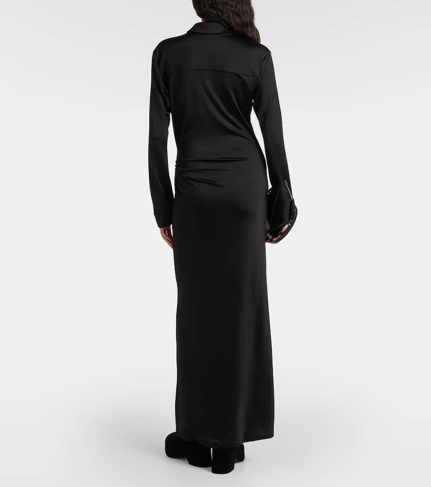 Iana V-neck maxi dress
