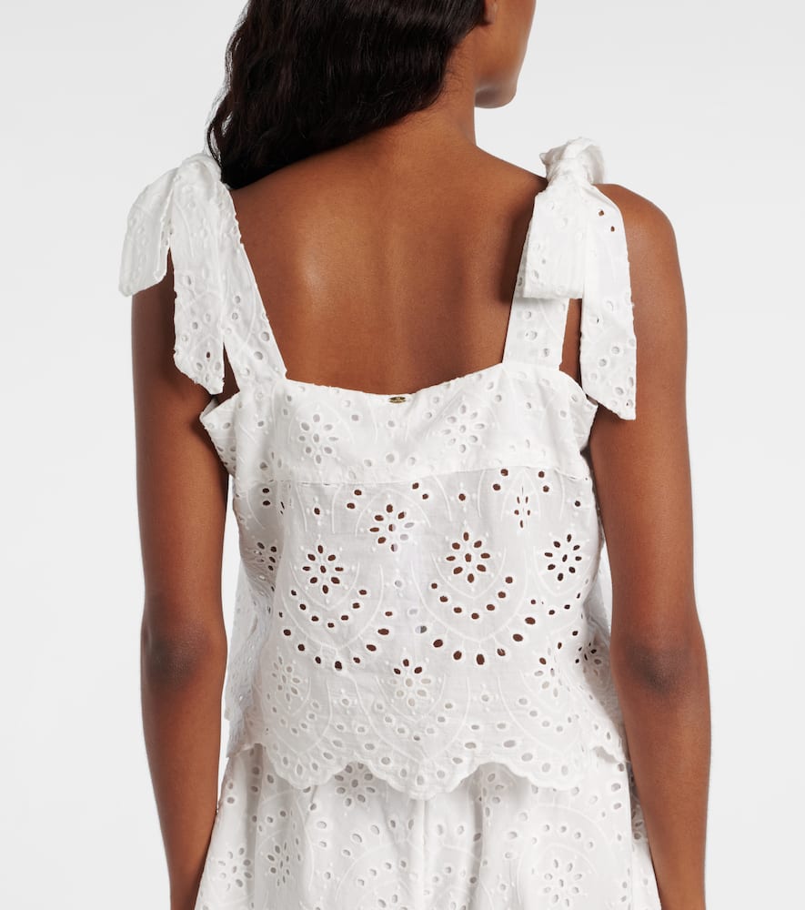 Noa broderie anglaise cotton top