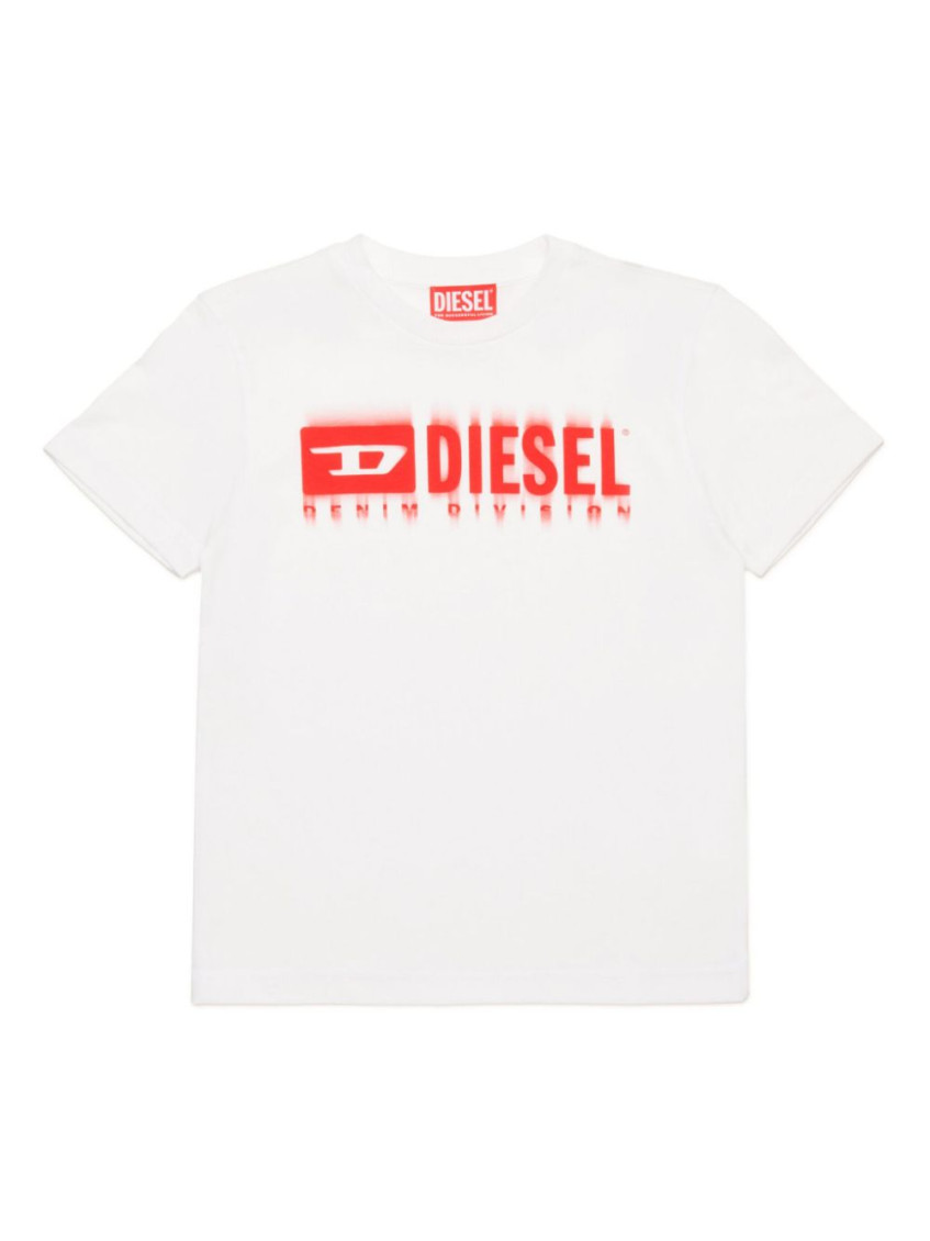 Kids White Logo T-Shirt