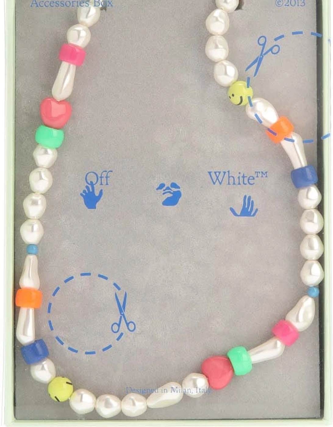 OFF-WHITE Women's Fun Pearl & Beads Necklace - Multi - Size: ONE size
