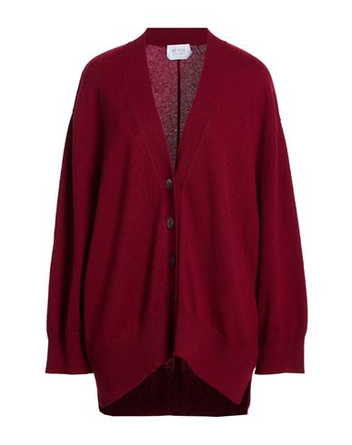 Woman Cardigan Burgundy Size L Cashmere