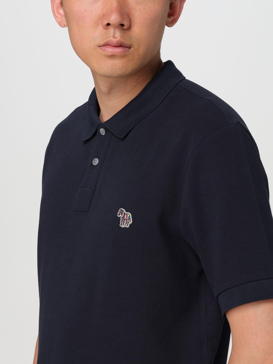 Polo Shirt Men color Blue