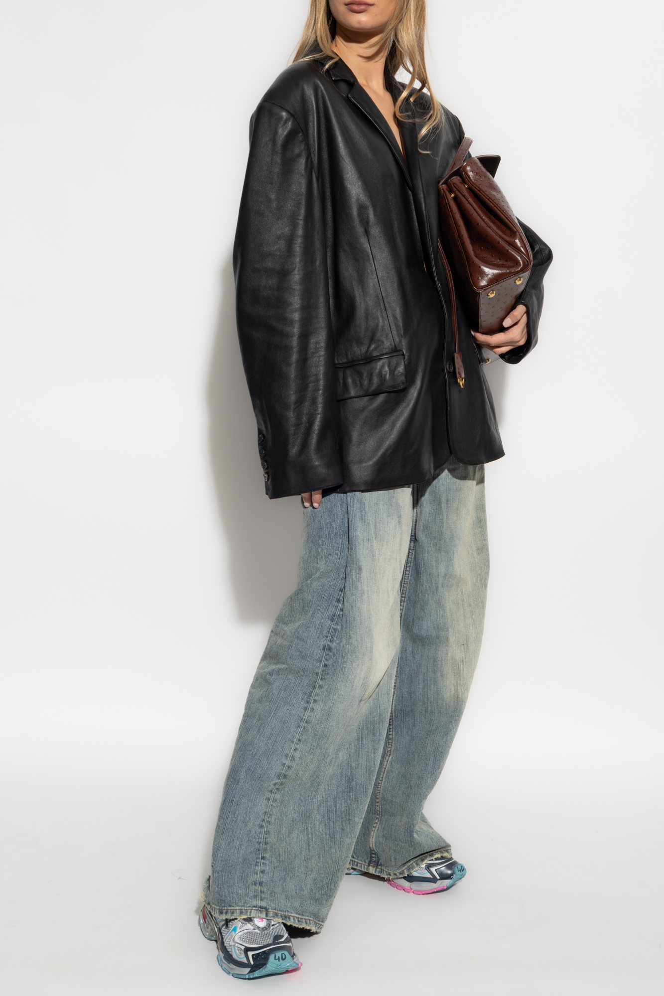 Jeans With ‘vintage’ Effect, Women's, Blue