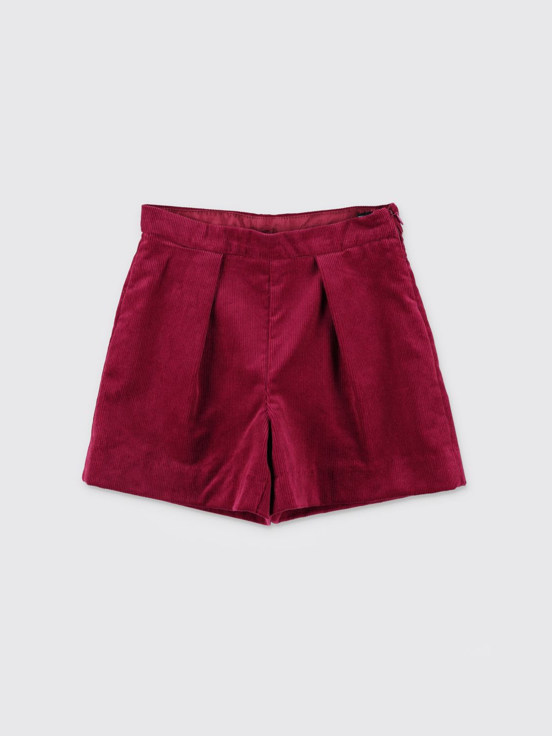 Shorts Kids color Burgundy