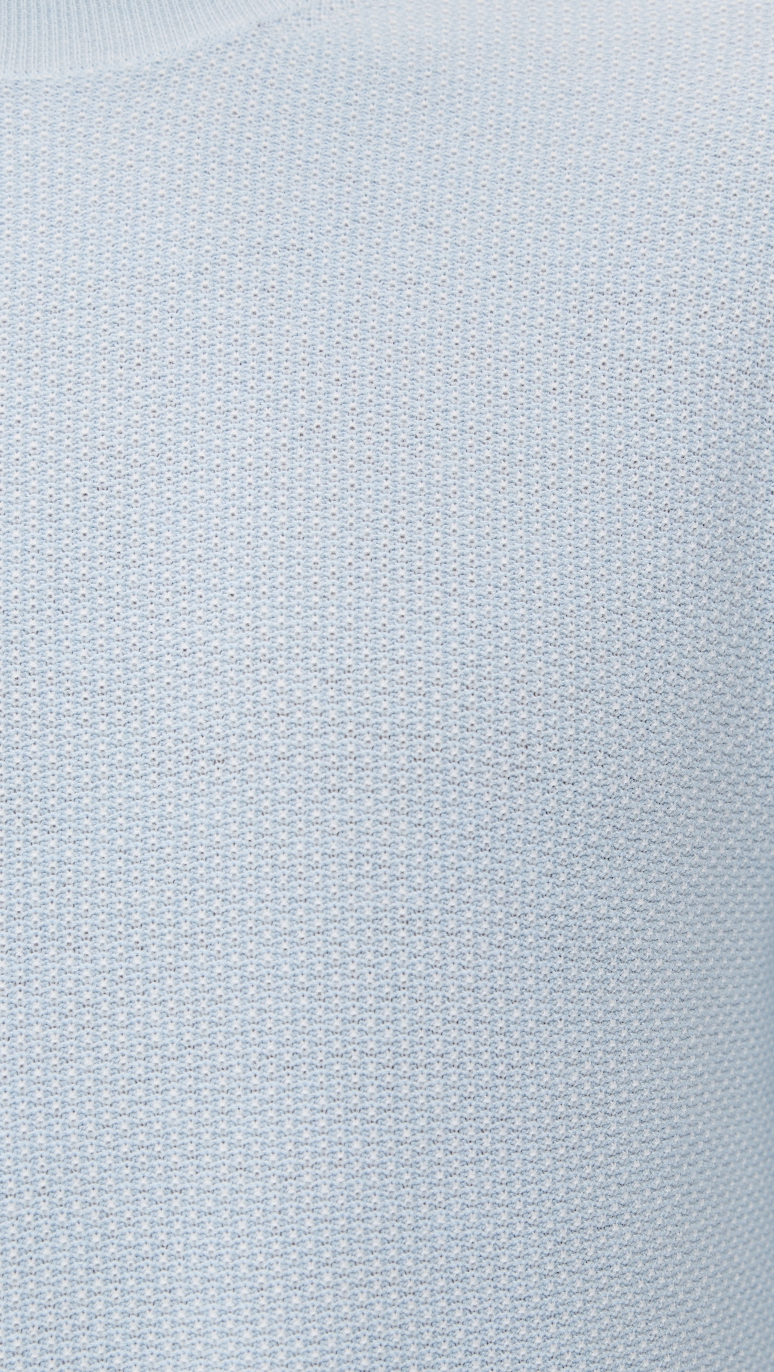 Geo Jacquard Crew Sweater Whitecap/Classic Cream