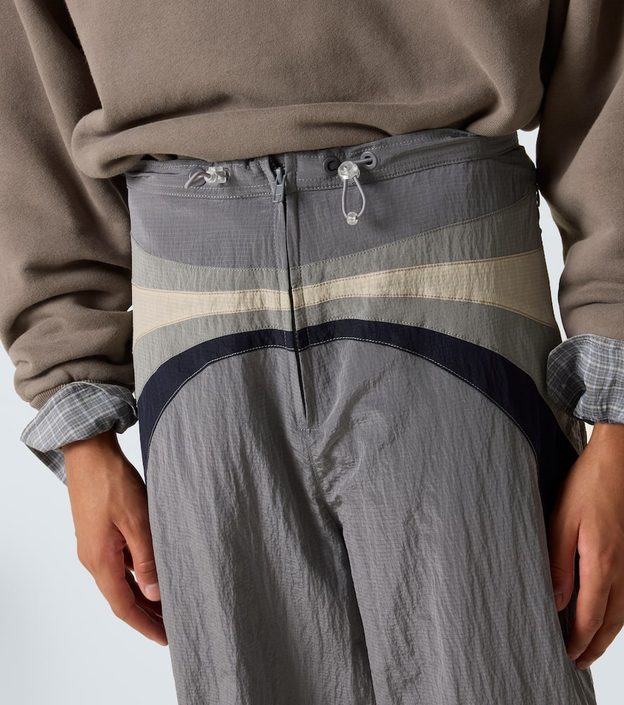 Technical flared pants