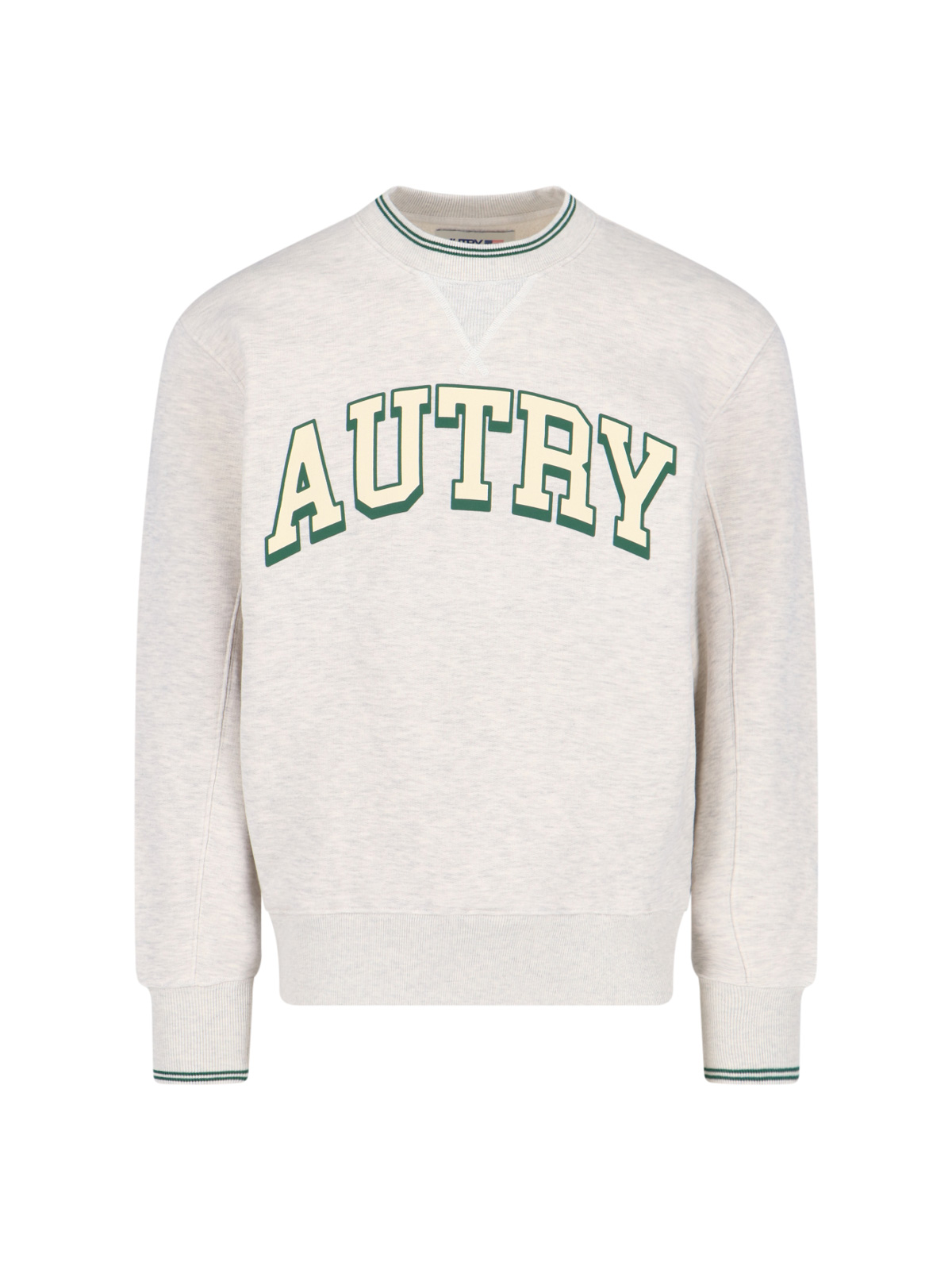 Grey Cotton Blend Sweatshirt