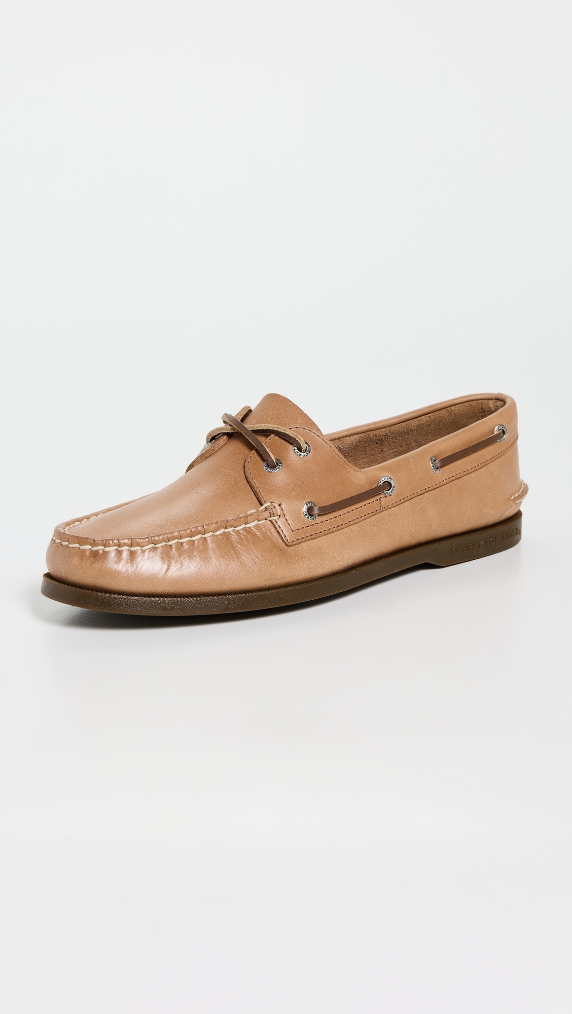 Sperry Authentic Original 2 Eye Leather Boat Shoes Royal Brown
