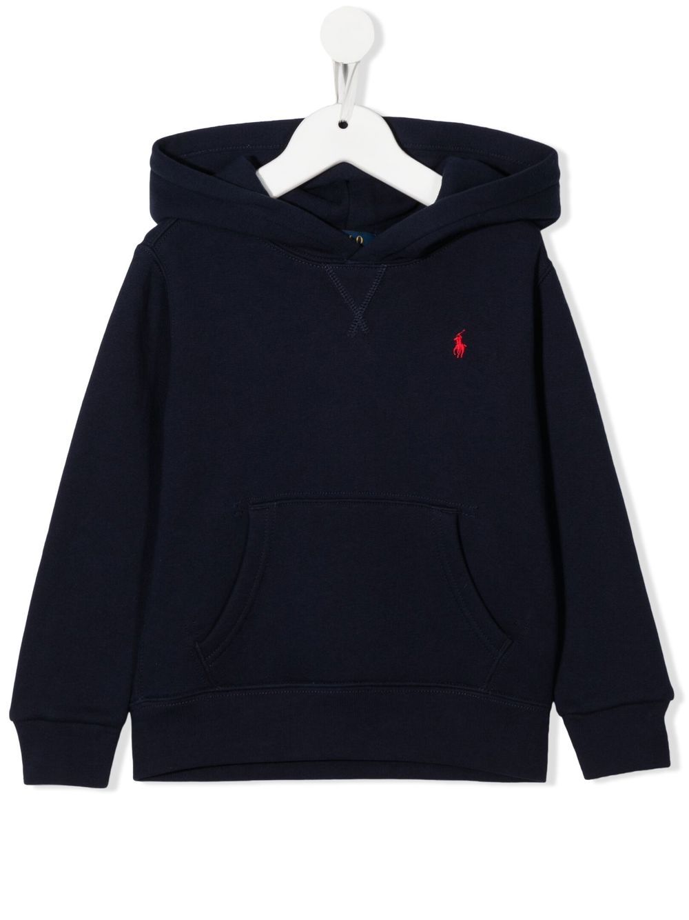 Polo Pony long-sleeved hoodie - Blue