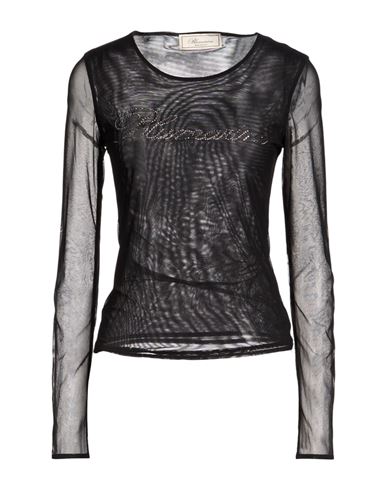Woman Top Black Size 4 Polyamide, Elastane
