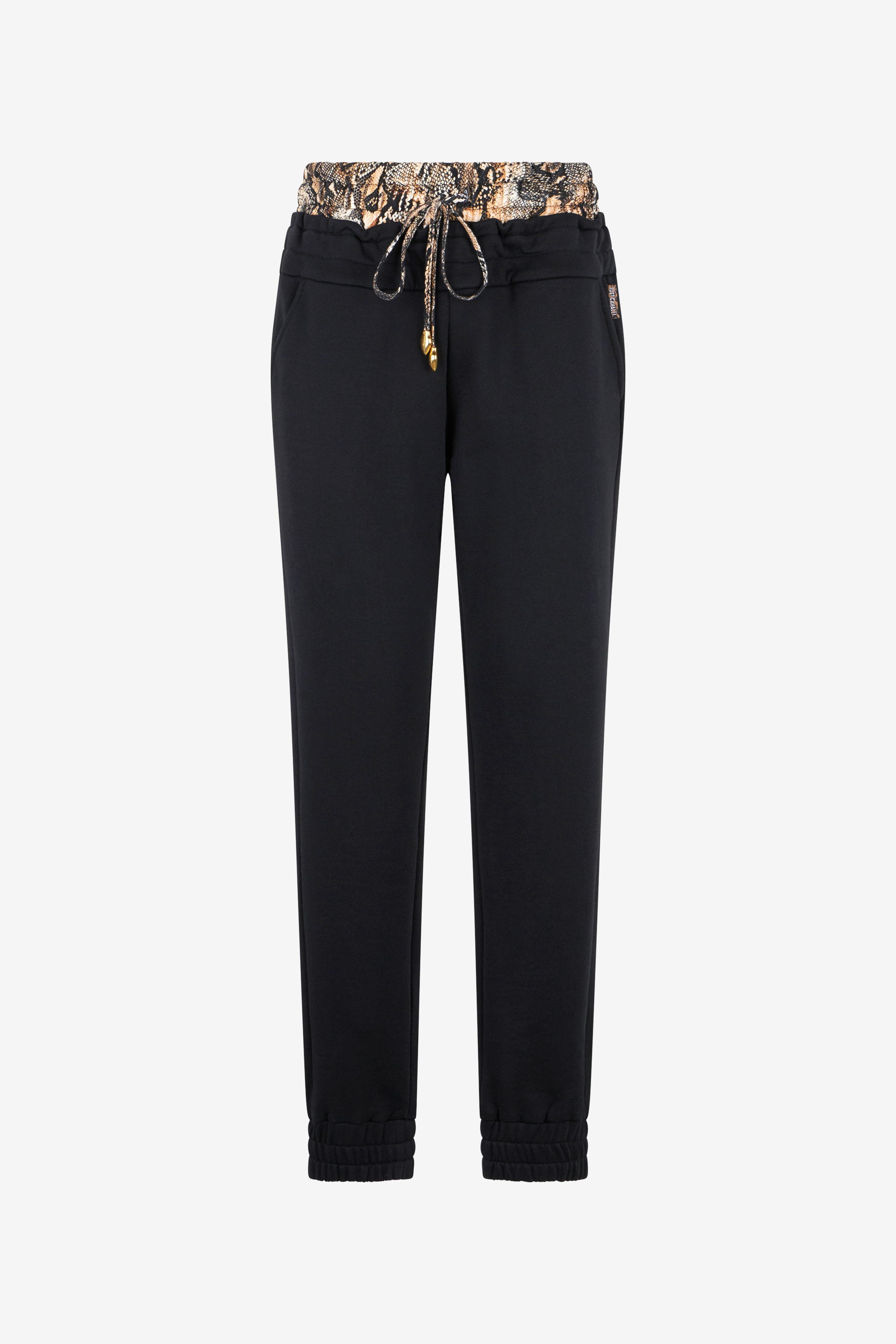 Sports Pants With Python Print Waistband