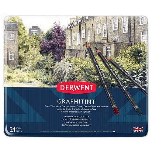 Graphitint 24-piece Graphite Colored Pencil Set