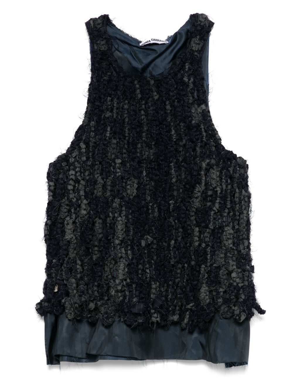 Patchwork top - Blue
