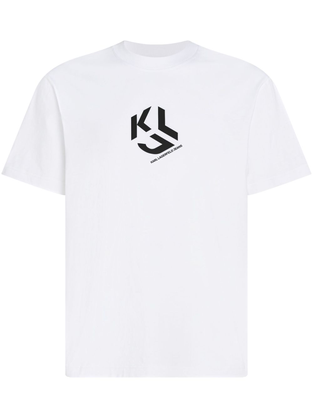 Logo-print organic cotton T-shirt - White