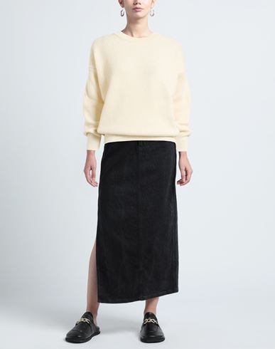 Woman Sweater Cream Size 4 Cashmere