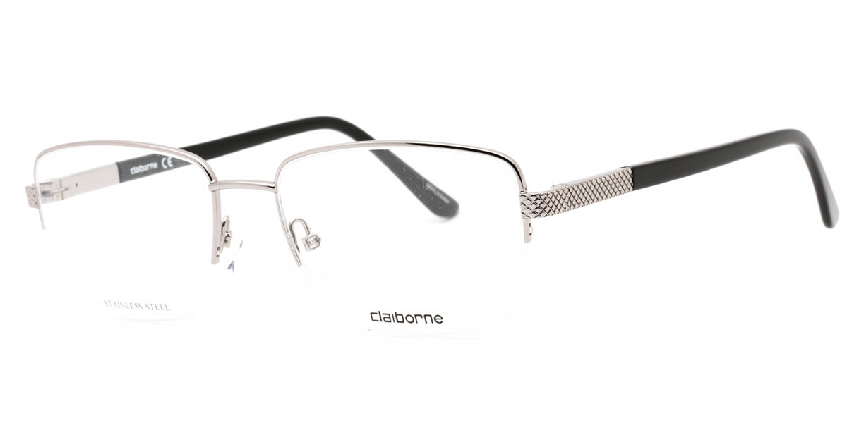 Liz Claiborne CB 262 Occhiali da Vista Argentati per Donna Solo Montatura