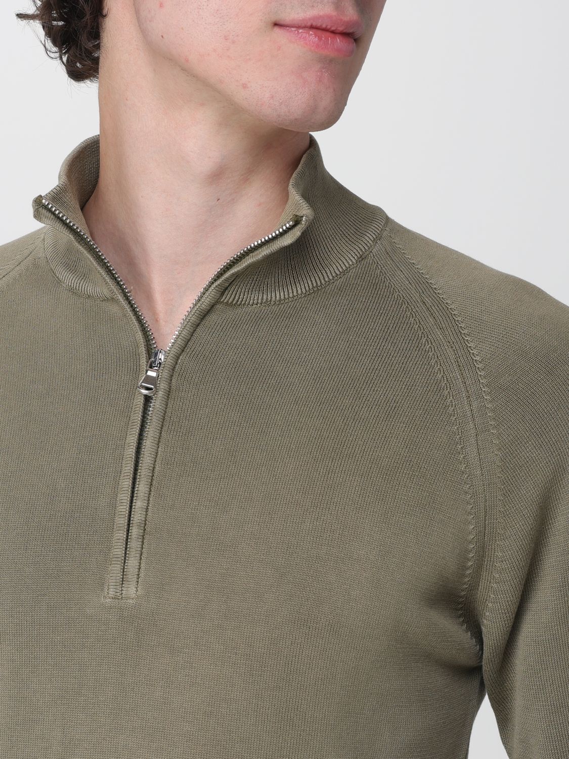 Sweater Men color Military