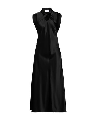 Off-white Woman Maxi dress Black