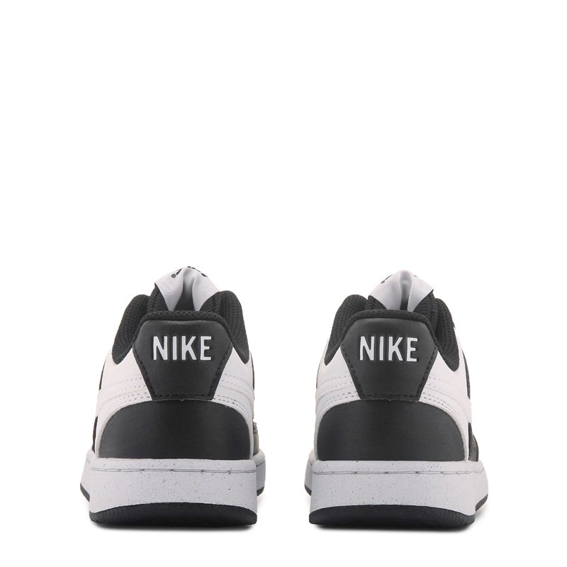 Women's Court Vision Low Sneakers (Black/White)